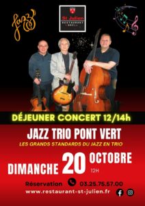 Jazz Trio - St Julien - Oct 2024