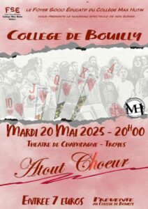 Collège de Bouilly au théatre de champgne - 2025