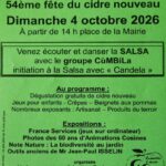Cumbila - fête du cidre 2026 à Vauchassis